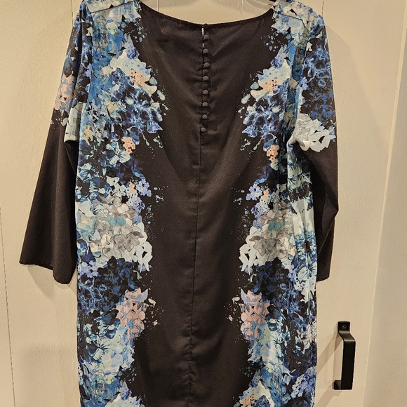 H&M Navy dress sz 14 - Picture 2 of 5